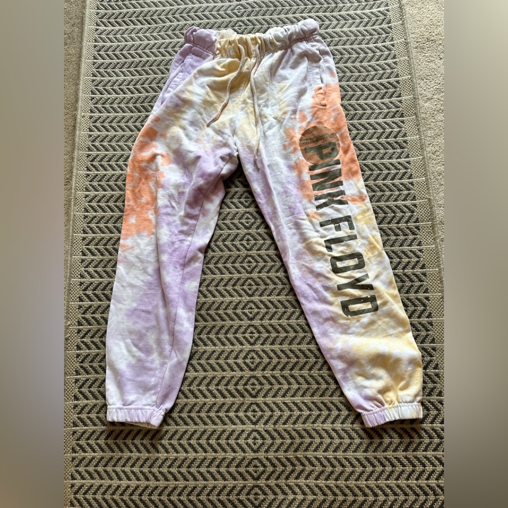 Pink Floyd tie dye sweats